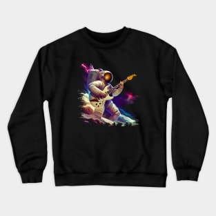 Space guitarist Crewneck Sweatshirt
